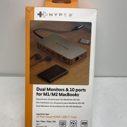 Hyper Dual Monitor Hub 184086