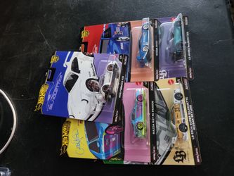 Hot wheels premium silhouettes set