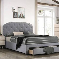 New Bed Frame With Drawer 