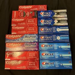 Toothpaste $1 Each (Pick Up Only)