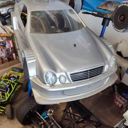 1/5 scale Mercedes AMG RC street car like new only ran once