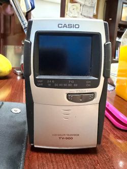 Casio portable tv vintage