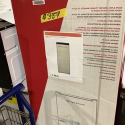 Frigidaire 6.5 cu. ft. Upright Freezer in VCM Stainless Steel Look
