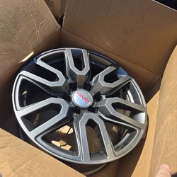 Brand New  2022  Gmc/Chevy 20"  RIMS
