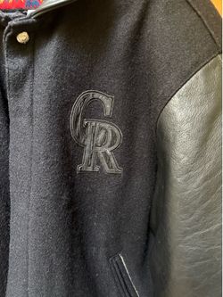 Vintage Jeff Hamilton Colorado Rockies Leather Jacket