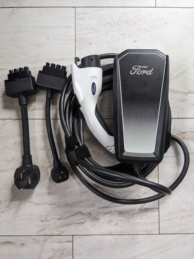 Ford Mach-E F150 EV Charger 2 Adapters Level 2