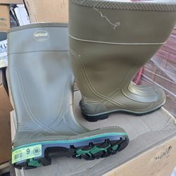 🟩 Servus Waterproof Work Boots – Size 9 – New! 🟩