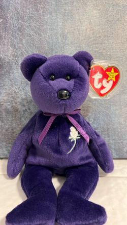 Ty Beanie Baby Princess the Bear 1997