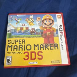 Super Mario Maker 3DS