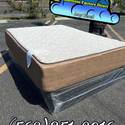 Queen Firm Mattress 10” Thick Colchon Firme 