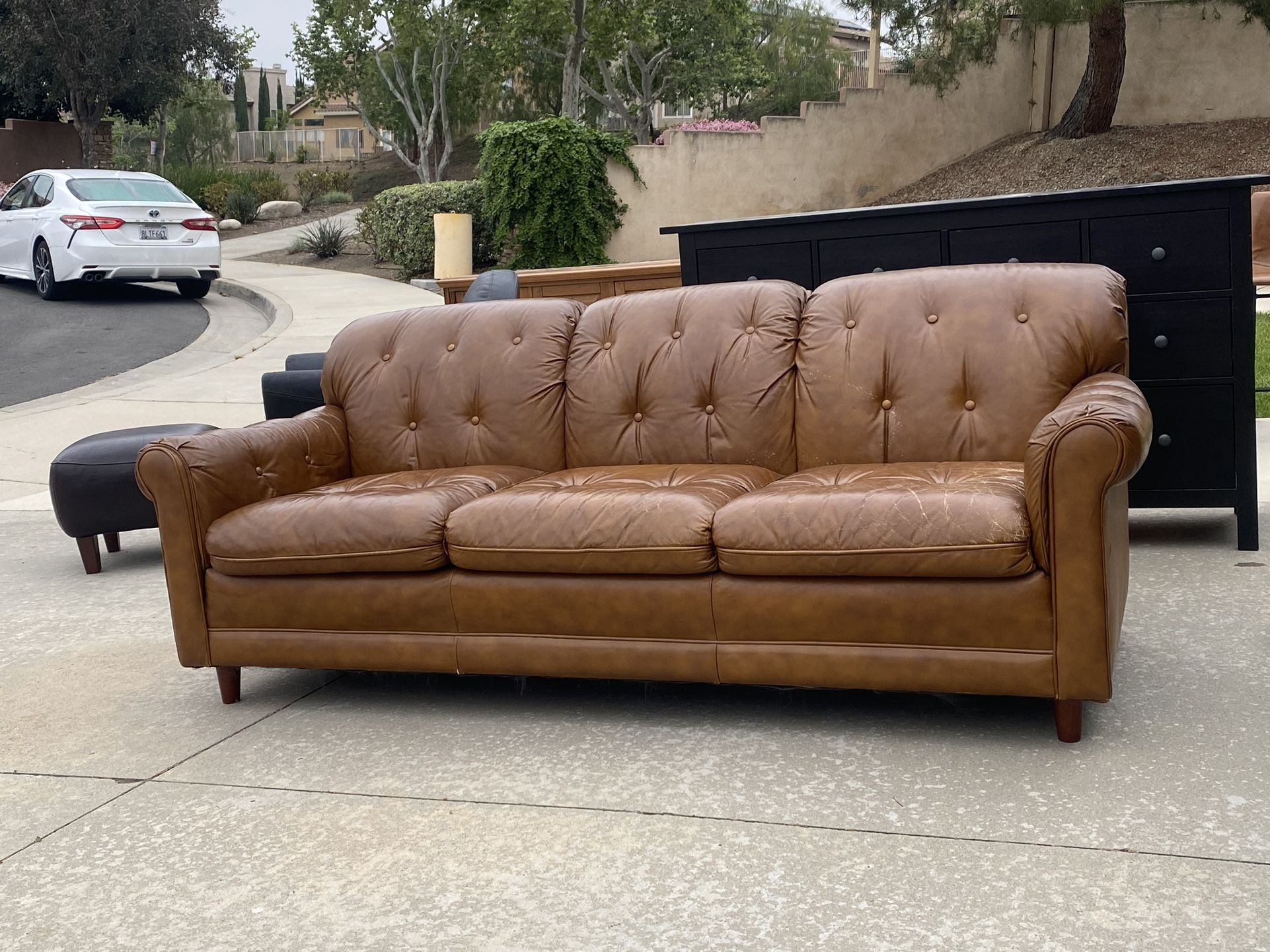 Leather Couch