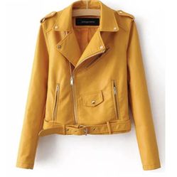 PAVA Leather Ladies Moto Style Jackets