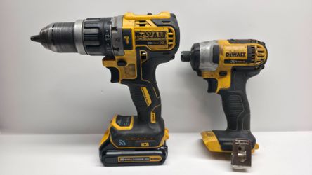 Dewalt DCF885 Impact And DCD797 Drill Driver One Battery No Chargers "Working"