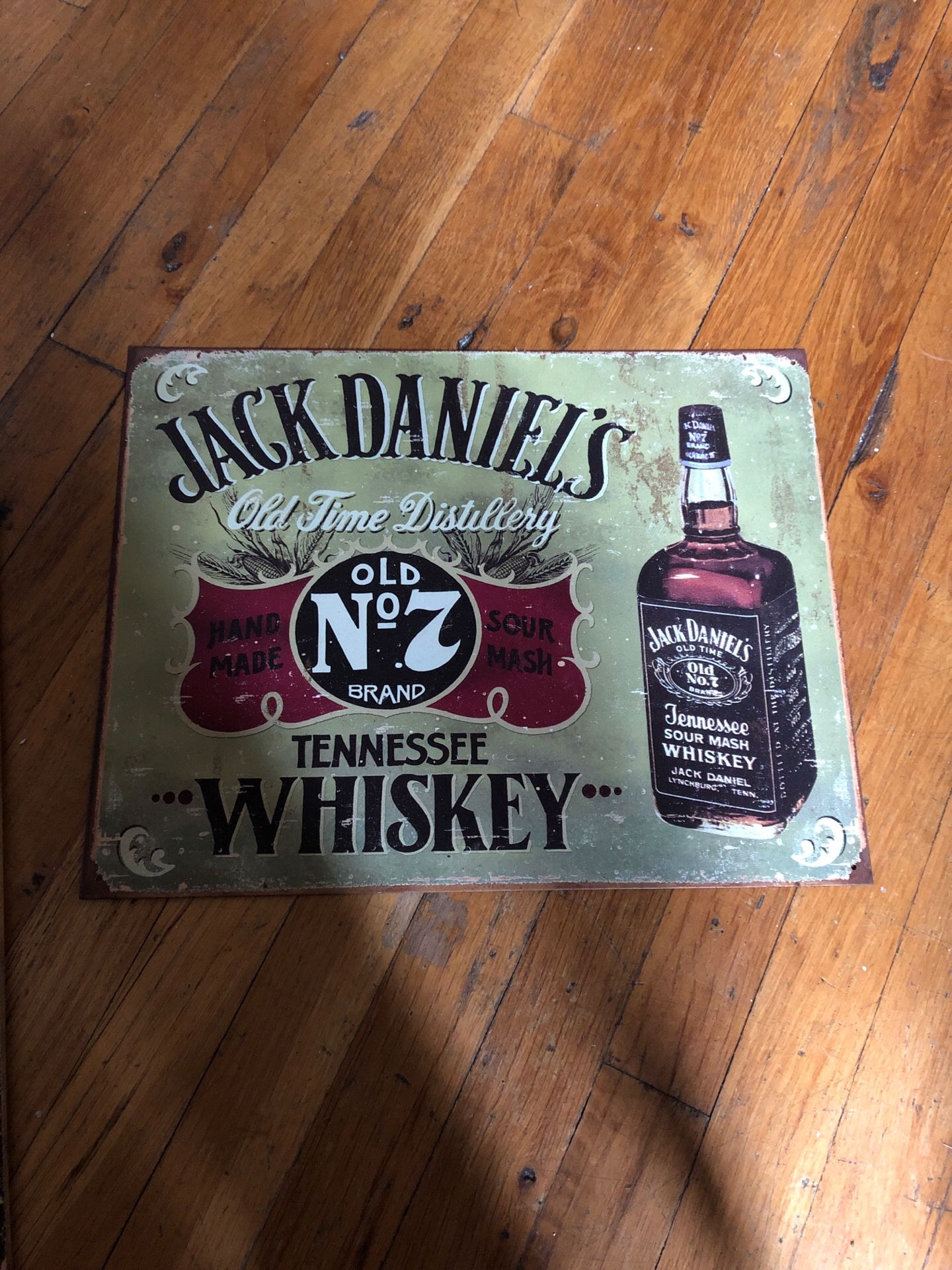 Jack Daniels Tin Sign