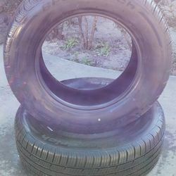 Pair Of Goodrich Brand Tires Good Condition (245/65/17) with Mount and Balance $120