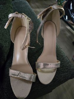 Gold Butterfly shoes