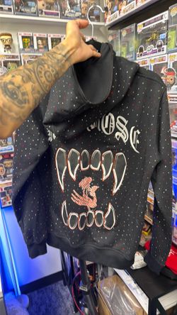 Melrose (custom rhinestone sweater)