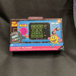 Ms.Pac-man Pocket Player Gaming System 