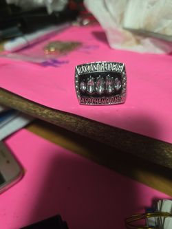 Size 11 Stainless Steel Ring Oakland Raiders With RICH Gannon On The Side