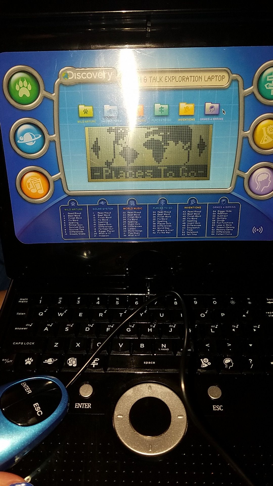 Discovery learning computer for kids