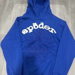 Blue Spider Hoodie