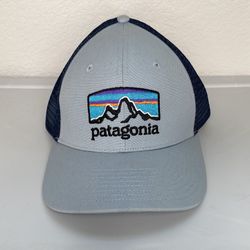 Patagonia Trucker Hat SnapBack, Mesh, Blue