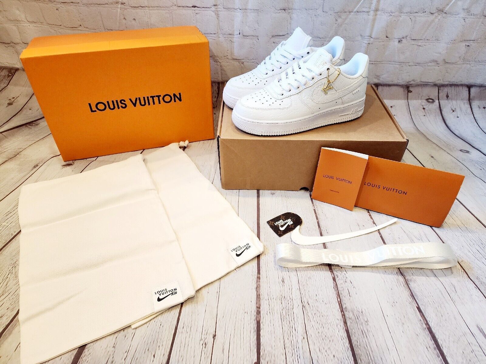 Authentic Louis Vuitton sneakers. Brand new with original box and
