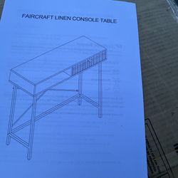 Narrow Table/ Side Table 