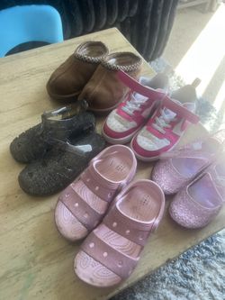 Assorted Baby Girl Shoes Size 10c
