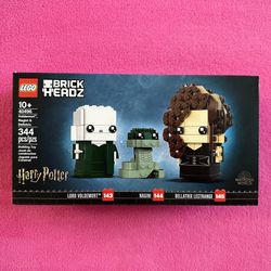 Lego 40496 Harry Potter Brickheadz Voldemort, Nagini & Bellatrix