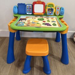 VTech Learning Table With Stool