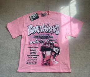 Pink Hellstar Brainwashed World Tour Tee