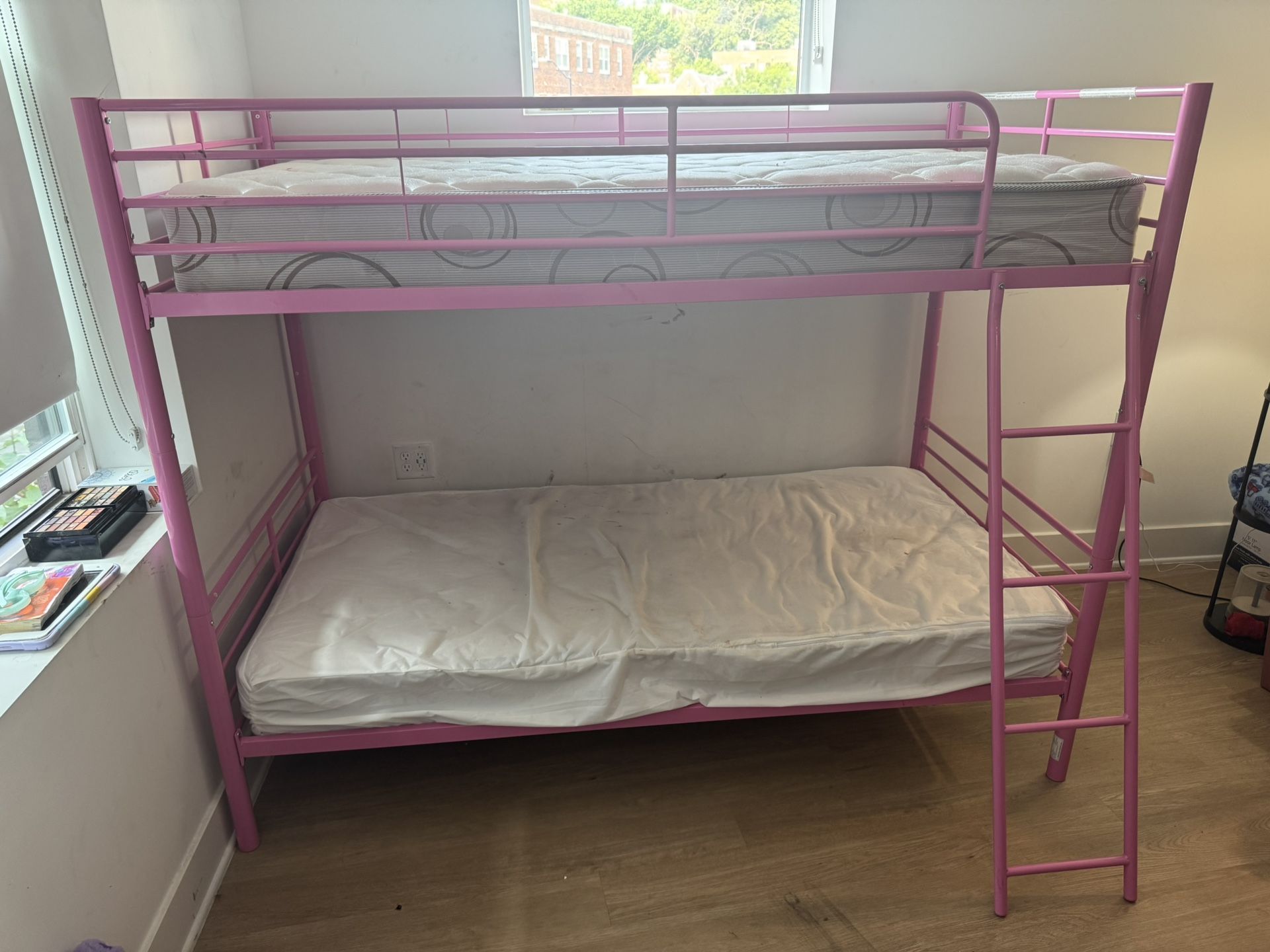 Pink Town Size Bunk Bed 