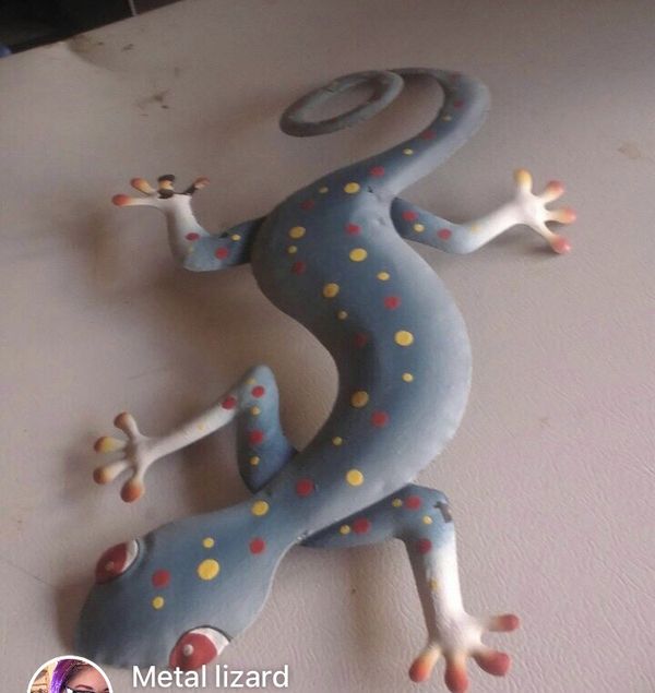Metal Lizard Wall Decor Home Garden In Littleton Co Offerup