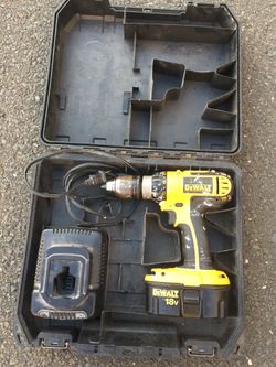 18v Dewalt drill