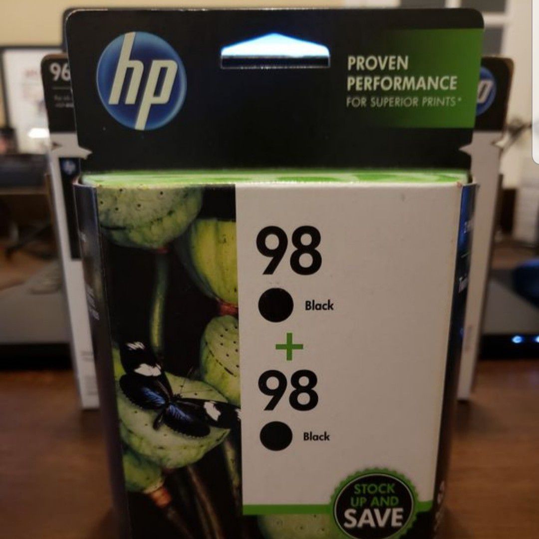 OEM HP 98 Black Retail Twin Pack (Printers- Inkjet/Dot Matrix)