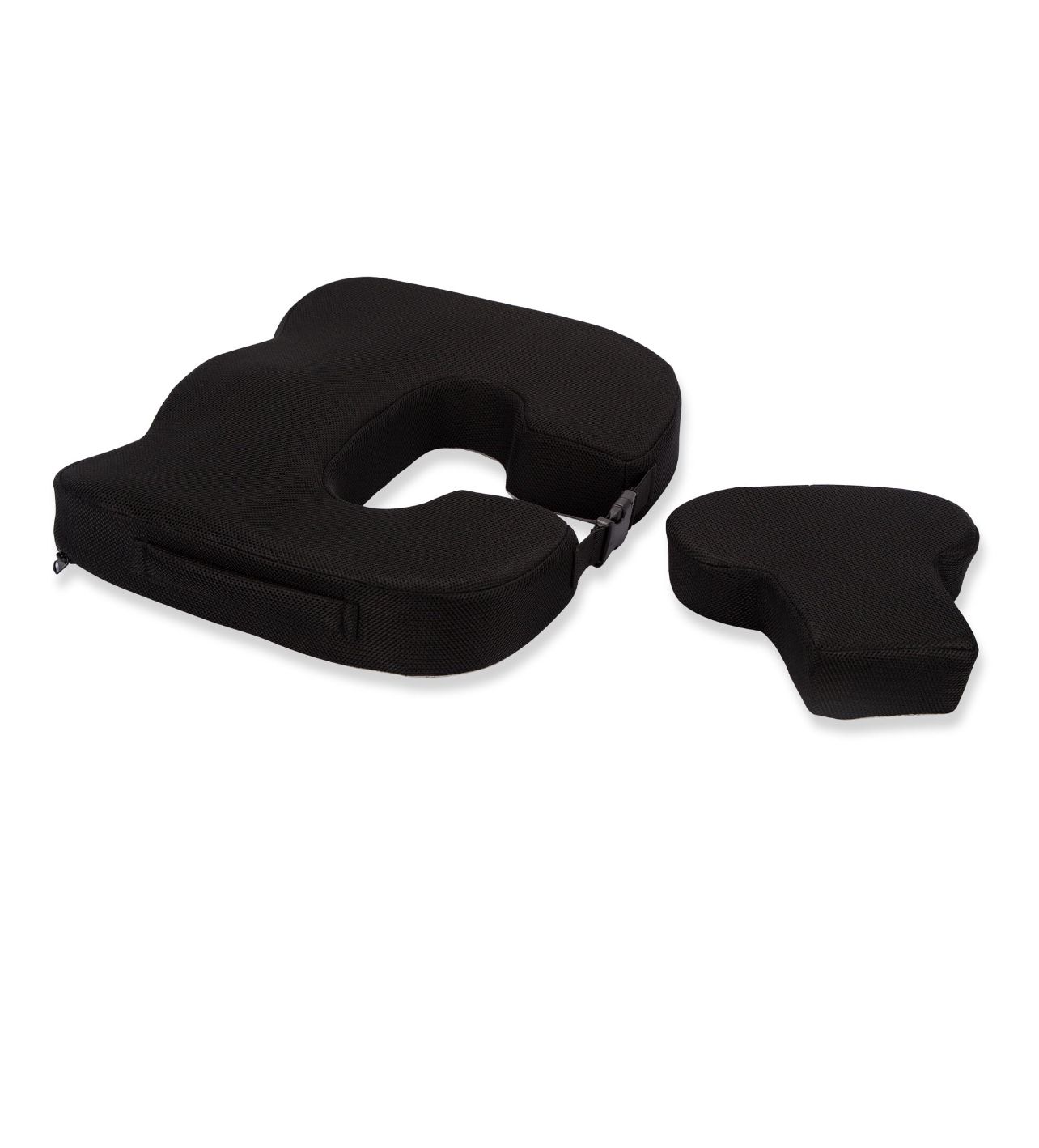 New Only $15 Each! Equate Memory Foam Coccyx Cushion, Black