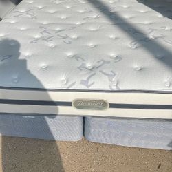 King mattress and box spring