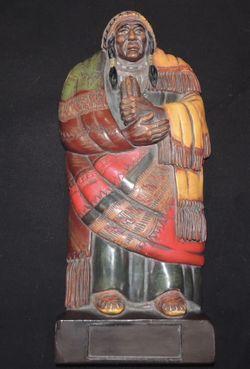 Vintage Native American Colibri Cigar Case RARE