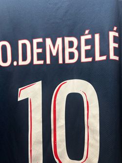 PSG Home Soccer Jersey Qatar Airways Paris Saint Germain Size M Ousmane Dembélé