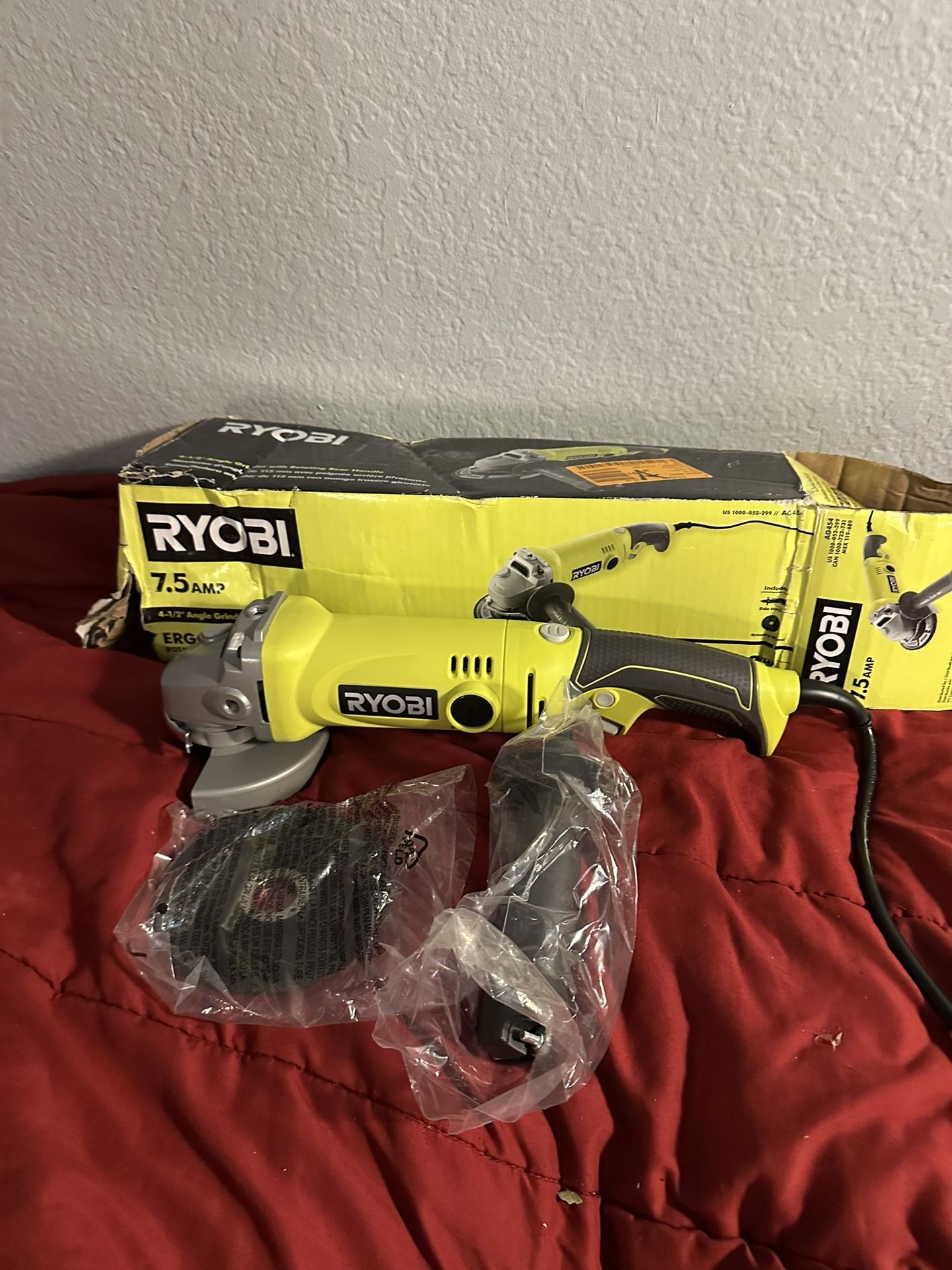 Ryobi Corded Angle Grinder