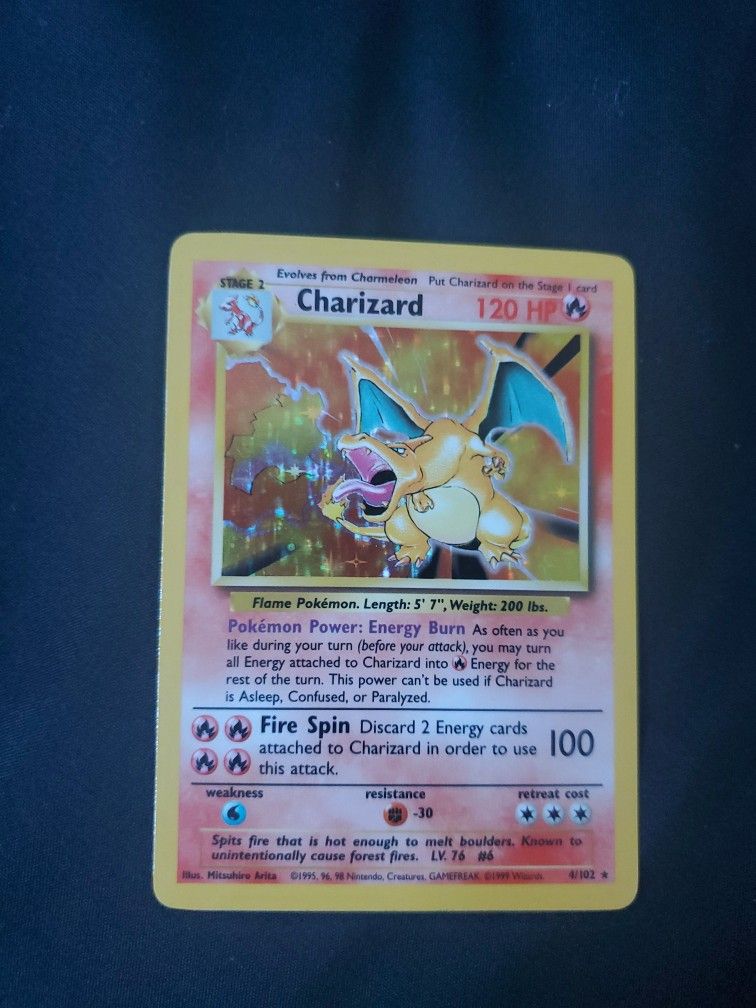 Charizard Pokemon Card 