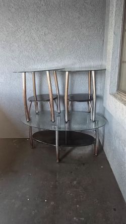 Coffee table 2 side tables