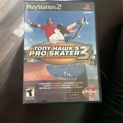 PS2 Game - Tony Hawk Pro Skater 3
