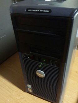DELL Computer dual core 3.0 GHz, 4 GB memory, DVD burner at Davie