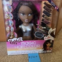 Bratz Magic Hair Color Funky Fashion Makeover Dolls