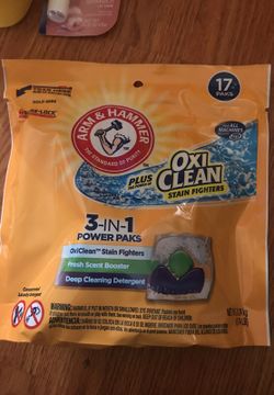 Arm and hammer 3-1 packs 2/$5.00