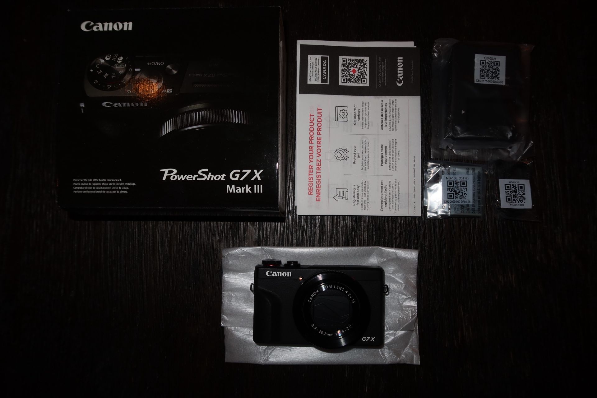 Canon G7X Mark III Black