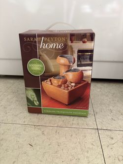 Sarah Peyton Home Cordless Tranquility Fountain