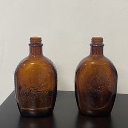 Log Cabin 1776 Syrup Bottles